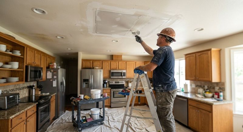 Ceiling Crack Repair in Olathe, KS