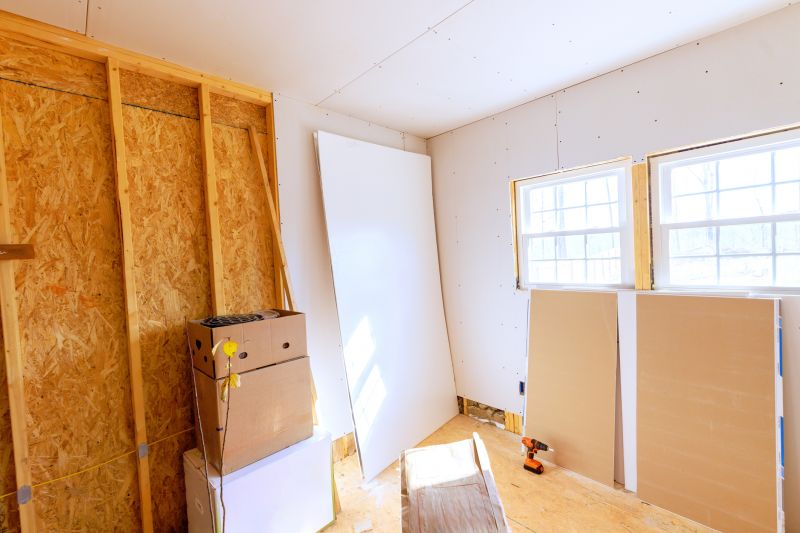 Bedroom Drywall Installation in Overland Park, KS