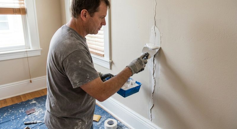 Bedroom Wall Repair in Wilmington, NC