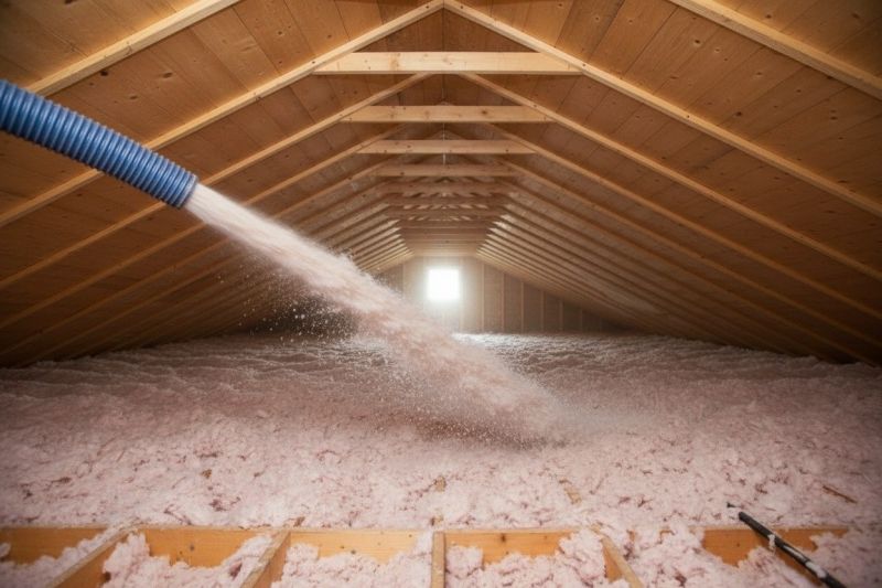Blown Insulation Installation in Longmont, CO