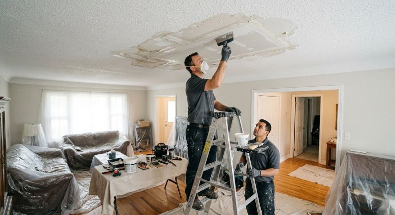 Ceiling Drywall Repair in Kansas City, KS
