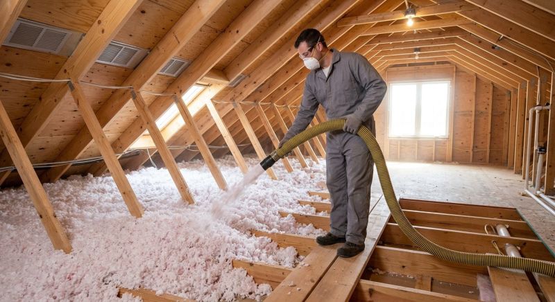 Cellulose Insulation Blowing in Boulder, CO