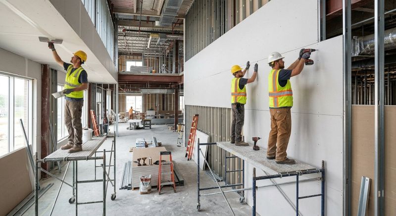 Commercial Drywall Installation in Denver, CO