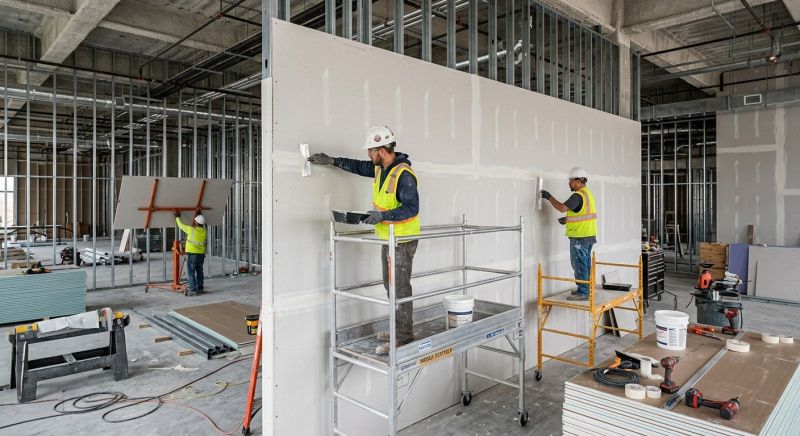 Commercial Drywall Renovation in Longmont, CO