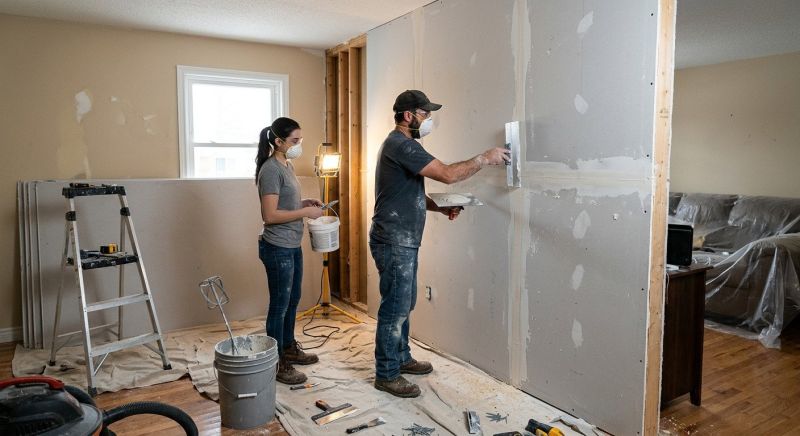 Drywall Construction in Kansas City, KS